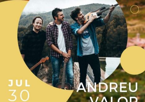 Cartell del concert d'Andreu Valor